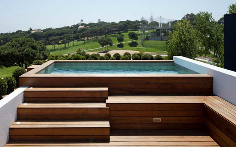 piscine bois 64